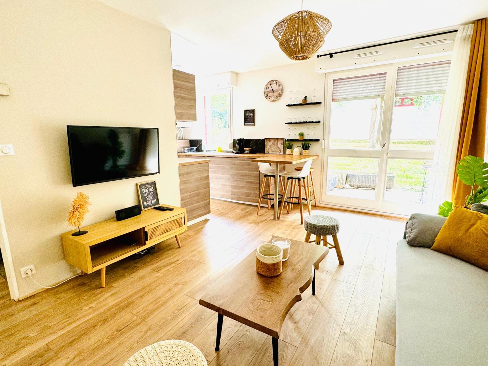Bel Appartement Proche Parc & Lac Rennes Eksteriør bilde